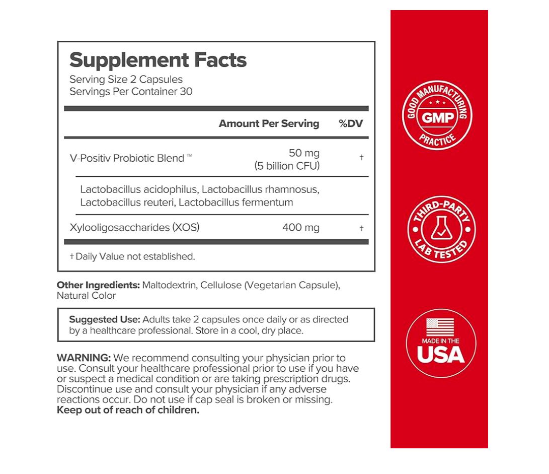 URO Vaginal Probiotic – Salud Vaginal y Digestiva para Mujeres - Imagen 5