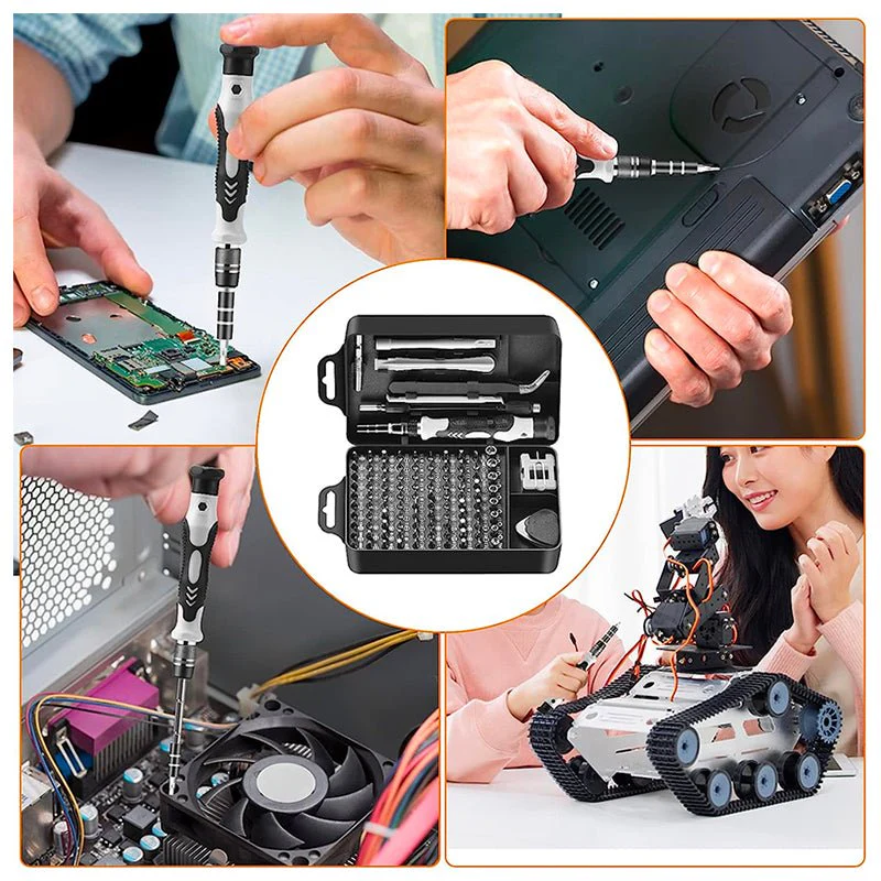 Set de Destornilladores de Precisión Torx Magnéticos – 115 Piezas - Imagen 2